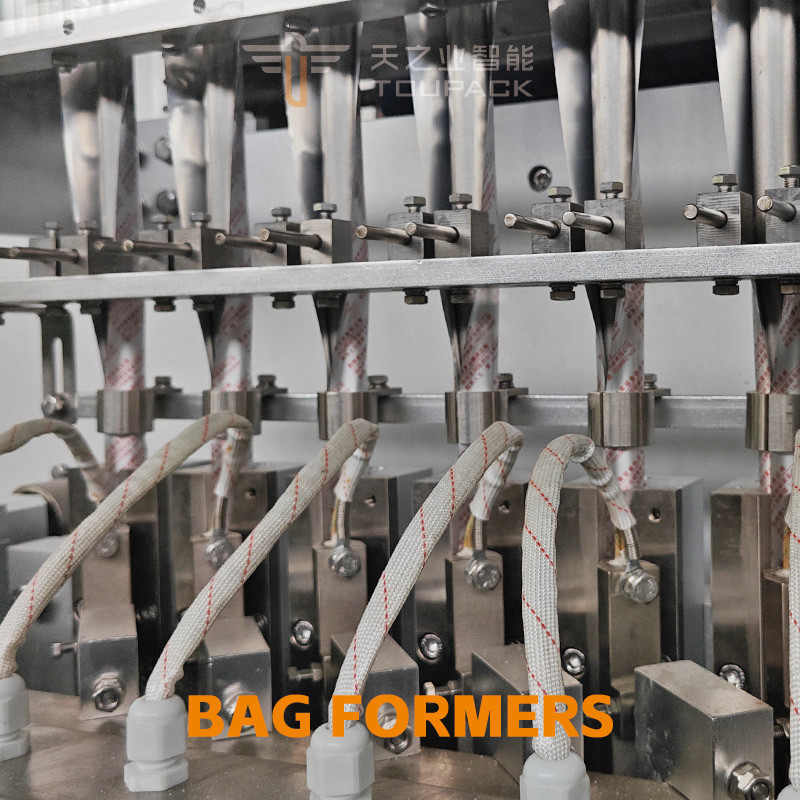 স্বয়ংক্রিয় মাল্টি লেন প্যাকিং মেশিন মাল্টি উদ্দেশ্য 3 ইন 1 কফি চিনি মিশ্রিত পাউডার কফি স্টিক প্যাকিং মেশিন