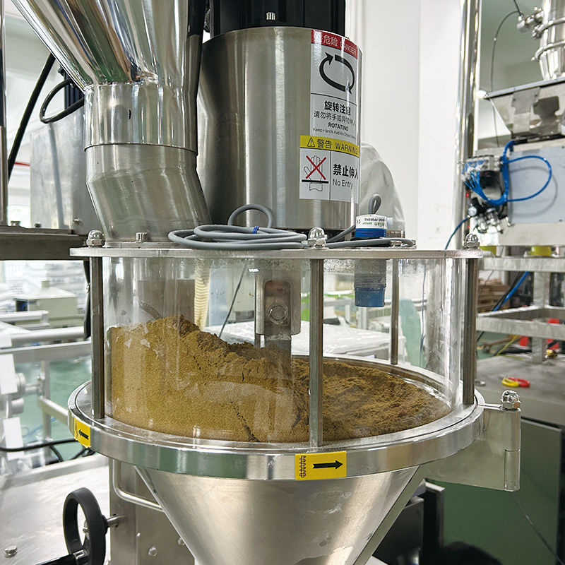 স্বয়ংক্রিয় 200g 300g 500g উল্লম্ব ফর্ম ফিল এবং সিল প্যাকেজিং মেশিন পাউডার ফিলিং মেশিন ডয়প্যাক ব্যাগ ওয়ে প্রোটিন পাউডার প্যাকিং মেশিন