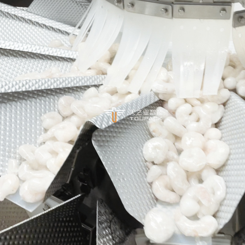 500 KG 220 V 1 Year Automatic Multihead Weigher Packing Machine for Food and Granule Products