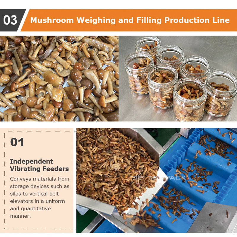 তাজা খাদ্য মাংস পাই ট্রে প্যাকেজিং মেশিন মাল্টিহেড ওজন স্কুইড চিংড়ি ক্ল্যাম অ্যাবলন জিপার ব্যাগ স্বয়ংক্রিয় প্যাকিং মেশিন