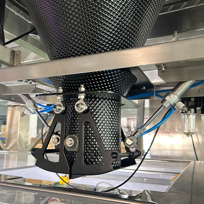 14 Heads 220V Multihead Weigher Packing Machine with 1 Year Warranty for Automatic Quantitative Bagging