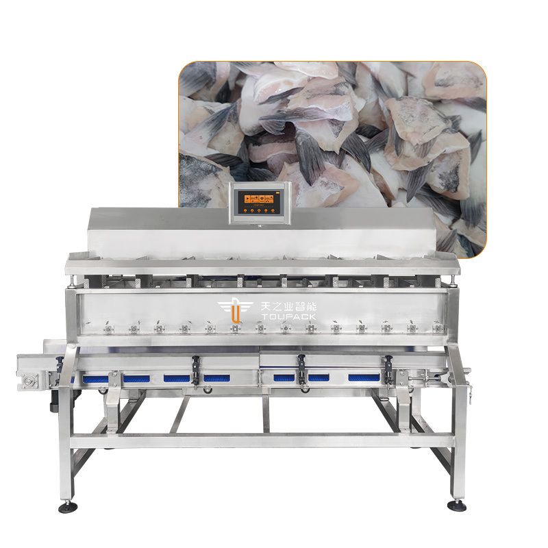 Doypack Auto Fill Seal Pouch Bag Packaging Machine Cuttlefish Seafood Flip Multi Head Scale Premade Bag Packing Machine