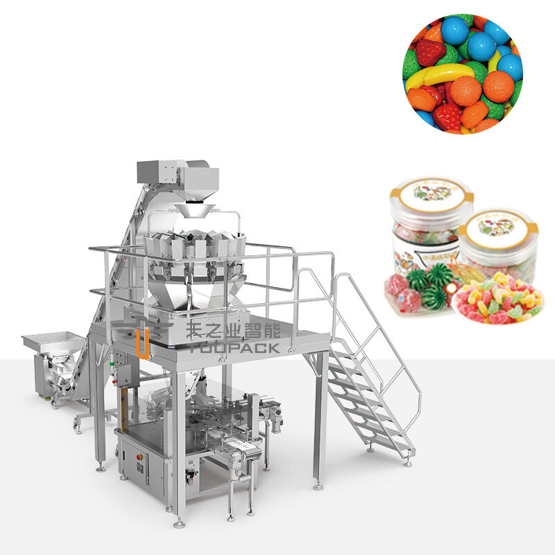 অটোমেটিক ক্যান প্যাকেজিং মেশিন ক্যান প্যাকেজিং মেশিন ভ্যাকুয়াম এবং নাইট্রোজেন গ্যাস ফ্লাশিং মেশিন সিলিন্ডারিকাল ক্যান প্যাকেজিং জন্য