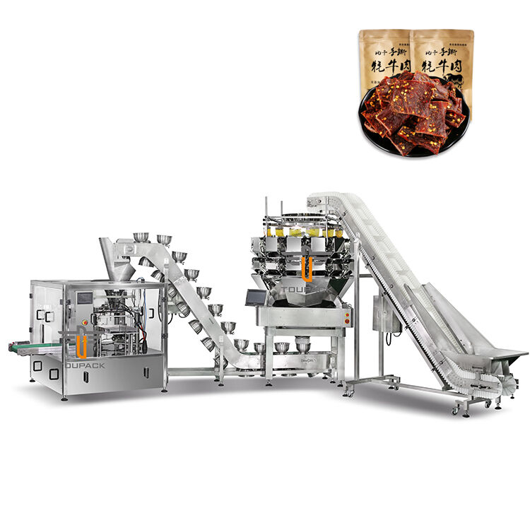 Long Strip Snack Food Weighing Hard Candy Packing Machine Fried Dough Twist Packaging Machine Zipper Bag Pillow Packing Machine