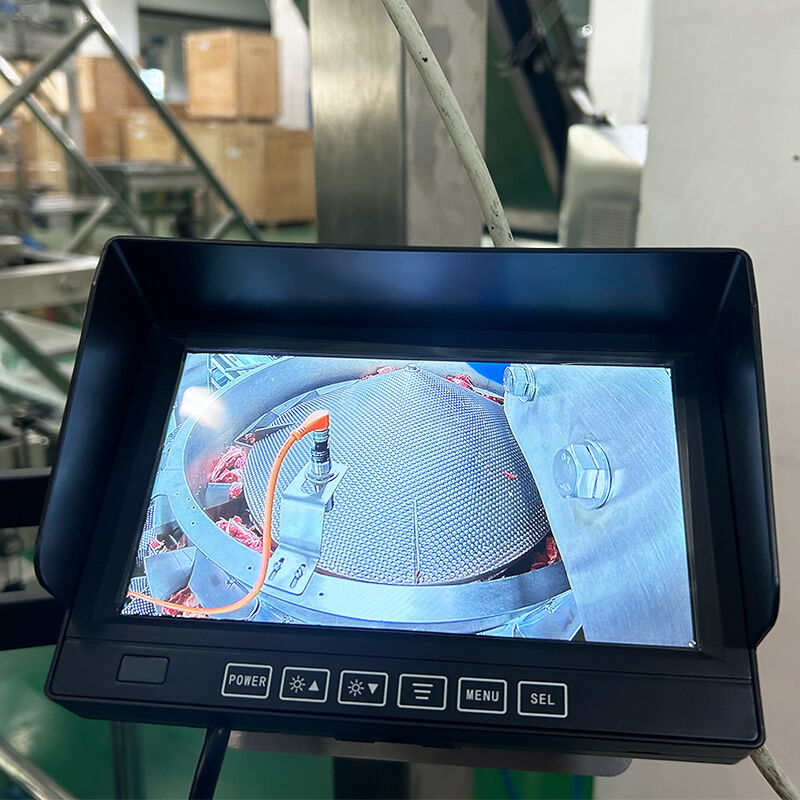 ফুড গ্রেড অটোমেটিক ডয়প্যাক ব্যাগ ফ্রাই মুরগির মিশ্রণ সালাদ ওজন এবং ভরাট প্যাকিং মেশিন ফ্রিজ সামুদ্রিক খাবার প্যাকেজিং মেশিন