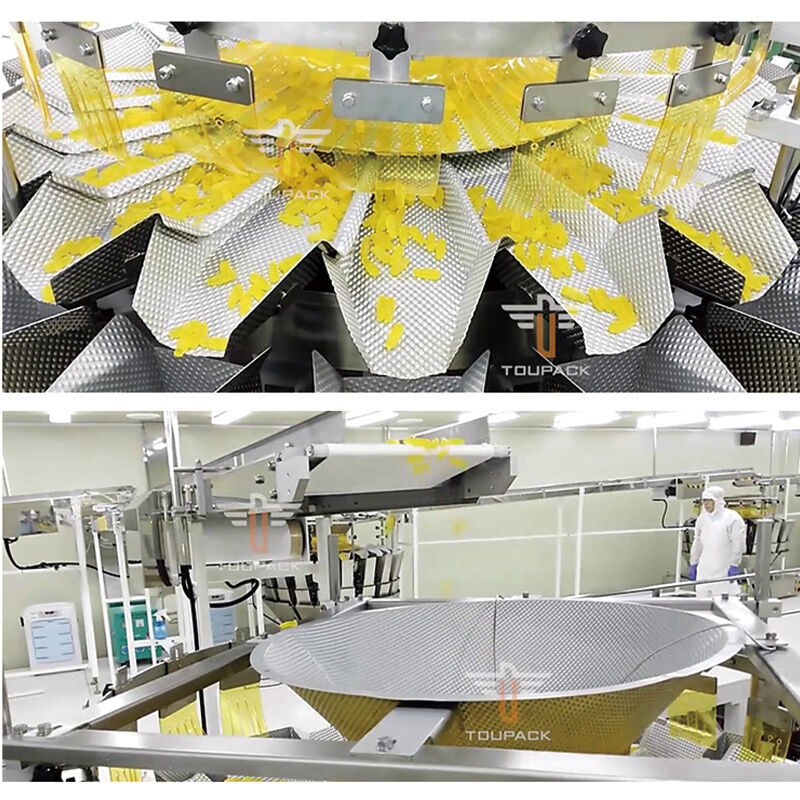 স্যান্ডি পপকর্ন স্ন্যাক জার ক্যান ফিলিং মেশিনের জন্য উচ্চ নির্ভুলতা শুকনো স্লুম গ্রানুল প্লাস্টিকের বোতল প্যাকেজিং মেশিন লাইন