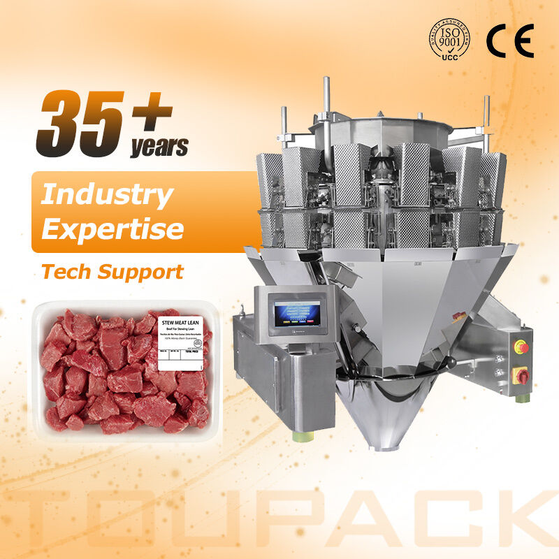 স্বয়ংক্রিয় ট্রে সিলার মেশিন উচ্চ গতির 60 bpm সঠিক ওজন এবং প্রস্তুত খাবার প্যাকেজিং জন্য সম্পূর্ণ স্বয়ংক্রিয় ইন্টিগ্রেটেড লাইন