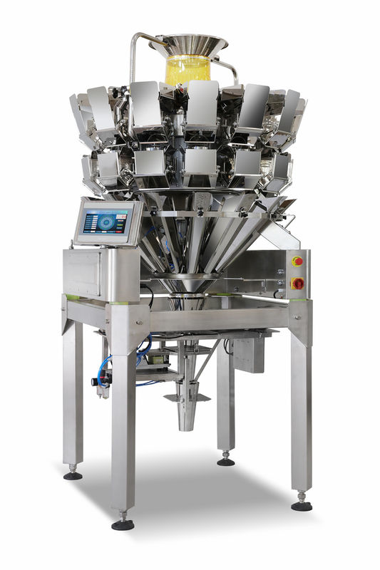 MCU সিস্টেম 1.6L স্নাক খাবার প্যাকেজিং মেশিন 7 '' রঙের টাচ স্ক্রিন সহ