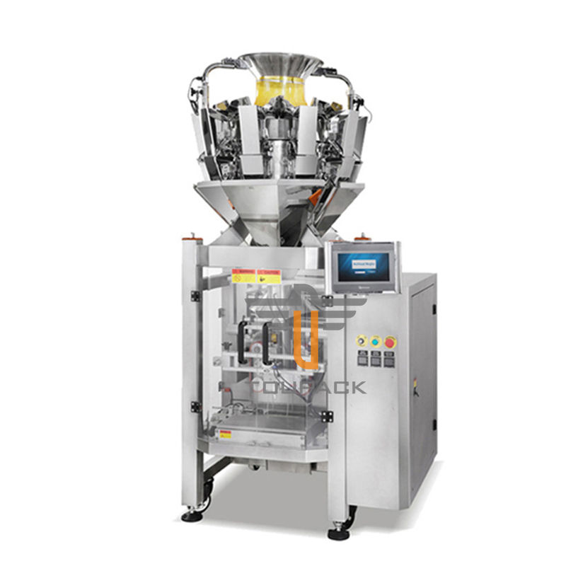 MCU সিস্টেম 1.6L স্নাক খাবার প্যাকেজিং মেশিন 7 '' রঙের টাচ স্ক্রিন সহ
