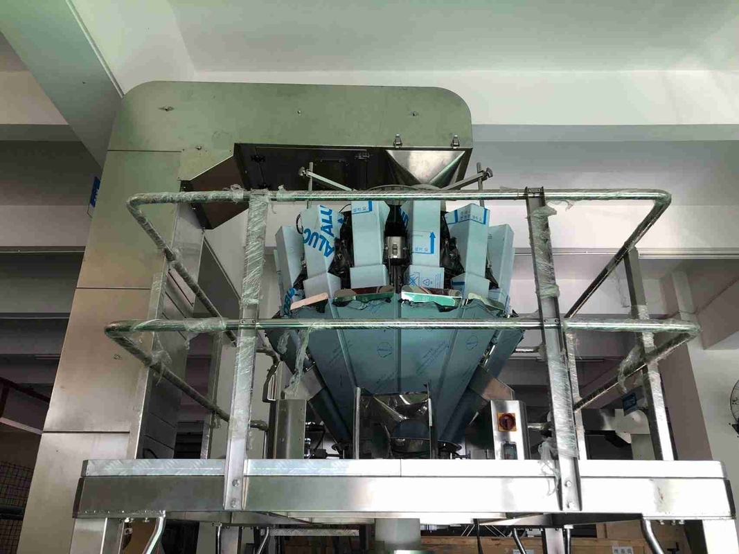 শস্যের ওজনের জন্য 0.8L 1.6L 2.5L 5L প্লেইন হপার সহ 14 মাথার সংমিশ্রণ ওজনকারী