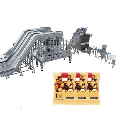 স্বয়ংক্রিয় ফিলিং প্যাকিং মেশিন 20 হেড 24 হেড মিক্সিং মাল্টিহেড মেইগার