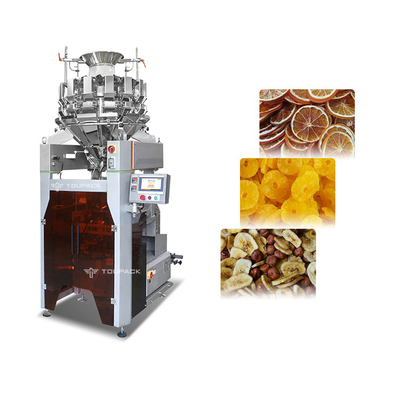ফিল্মের বেধ পরিমাপের জন্য 2.5KW 0.04-0.08mm মাল্টিহেড ওয়েজার প্যাকিং মেশিন
