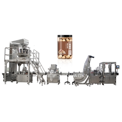 220V 50Hz PLC কন্ট্রোল ড্রিংক ফিলিং মেশিন স্টেইনলেস স্টীল উপাদান