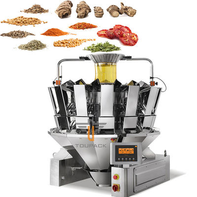 মশলা পাউডার মাটি মশলা 14 মাথা ওজন প্যাকিং মেশিন উল্লম্ব সিলিং প্যাকেজিং মেশিন