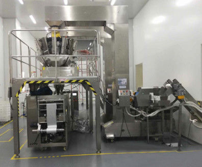 আইএসও9001 50 বিপিএম ফটোর ত্বকের চিনাবাদামের জন্য ওয়েটিং ওয়েইল ফিলিং এবং সিলিং মেশিন