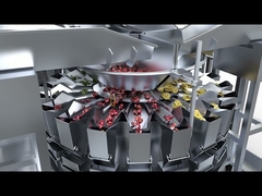 তারিখ, চিপস, মিষ্টি, কফি, মটরশুটি, চাল এবং অন্যান্য গ্রানুলা খাবার প্যাকিং মেশিন।