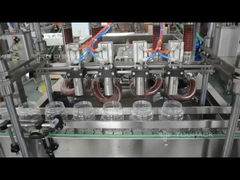 শিম পেস্ট ফিলিং মেশিন ফোর হেড সস লিকুইড ফিলিং মেশিন