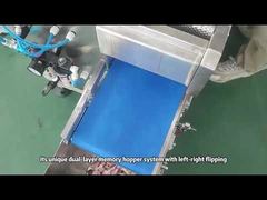 অক্টোপাস মাল্টি-হেড ওজনকারী ৭ হেড ফ্লিপ টাইপ ওজনকারী হিমায়িত খাদ্য প্লাস্টিক পাউচ ফিল্ম মোড়ানো ভর্তি